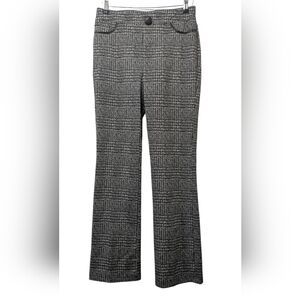 Soho Apparel Black & White Houndstooth Poly Spandex Dress Pants Size Small